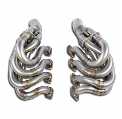 Colectores Derecho-Izquierdo (Diseño Escalonado) Supersprint Diseño Patentado - Ferrari F430 Spider (490 Cv) '05 -> '09 Superspr