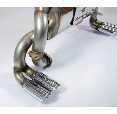 Escape Trasero Derecho-Izquierdo Oo70 Left - Ferrari Testarossa (No Kat.- 390 Cv) '84 -> '92 Supersprint