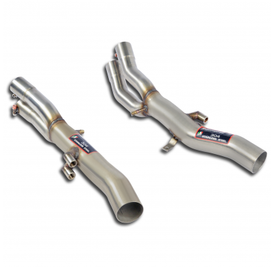 Kit Tubos Delanteros Derecho-Izquierdo (Reemplaza Catalizador) - Ferrari 612 Scaglietti "Sessanta" V12 (540 Cv) '07 Supersprint