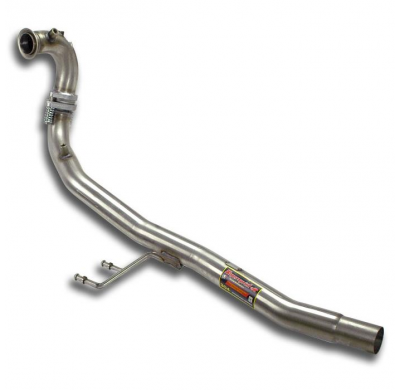 Turbo Downpipe Kit (Reemplaza Filtro De Particulas Diesel Dpf) - Vw Polo 6r 1.6 Tdi 3p./5p. (75-90-105 Cv) 2009 -> 2014 Superspr