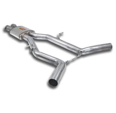 Escape Central Derecho-Izquierdo - Mercedes W212 E 500 / 550 V8 (Sedan + Wagon) (388 Cv) 2009 -> 2011 Supersprint