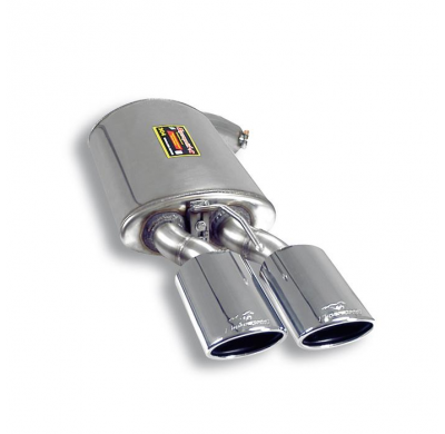 Escape Trasero Izquierdo 120x80 - Mercedes C216 Cl 500 / Cl 550 V8 '06 ->'10 Supersprint