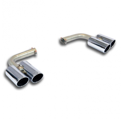 Kit Colas De Escape Derecha-Izquierda Oo90 - Bmw F25 X3 35i (6 Cyl. - 306 Cv) 2011 -> 06/2014 (Twin Pipe System) Supersprint