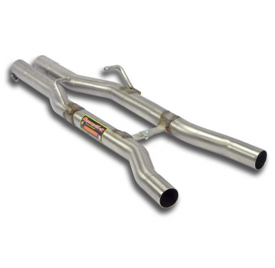 Kit Tubo Central Derecho-Izquierdo  - Audi A4 Quattro Cabrio 3.0i V6 (220 Cv) ' 03 ->'06 Supersprint