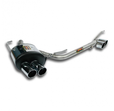 Silencioso Trasero Derecho-Izquierdo Oo80 "Power Loop" - Bmw Z4 Roadster 2.0i (4 Cyl.) '05 -> '09 Supersprint