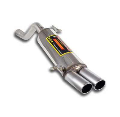 Escape Trasero Oo80 Acabado Satinado - Fiat Grande Punto (Tipo 199) 1.4i T-Jet (120 Cv) '07 -> '09 Supersprint