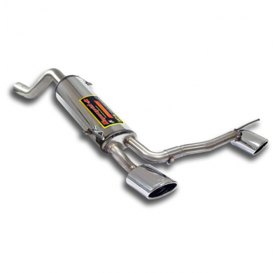 Escape Trasero Derecho-Izquierdo 145x95 - Fiat Grande Punto (Tipo 199) 1.4i T-Jet (120 Cv) '07 -> '09 Supersprint