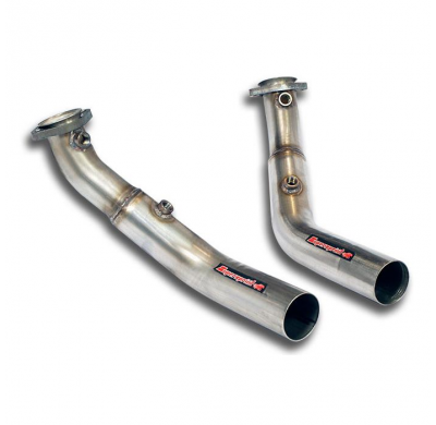 Secondary Downpipe Kit(Deletes the Catalytic) - Mercedes C207 E 500 / E 550 Coupè (4.7i V8 Bi-Turbo) 2011 -> 2013 Supersprint