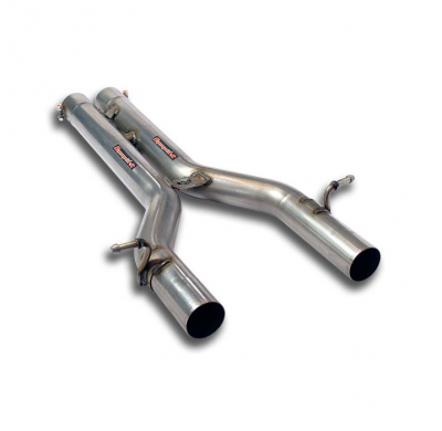 Tubo Central Derecho-Izquierdo "Race Pipe" - Mercedes A207 E 500 / E 550 Cabrio (4.7i V8 Bi-Turbo) Facelift 2014 -> Supersprint
