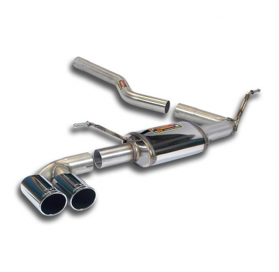 Tubo De Conexión + Escape Trasero Oo80 - Bmw F20 / F21 116d (116 Cv) 2011 -> 2014 Supersprint