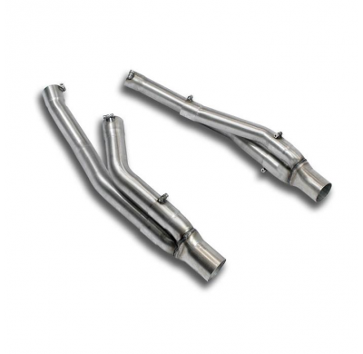 Kit Tubo De Conexión + "Y" Pipe - Bmw E65 760i V12 '02 -> '04 Supersprint