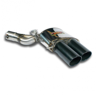 Escape Trasero Derecho Con Válvula Oo100 "Negro"  - Bmw F10 M5 V8 2012 -> (With Valve) Supersprint