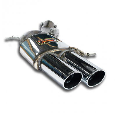 Escape Trasero Izquierdo Oo100 Con Valvula  - Bmw F10 M5 V8 2012 -> (With Valve) Supersprint