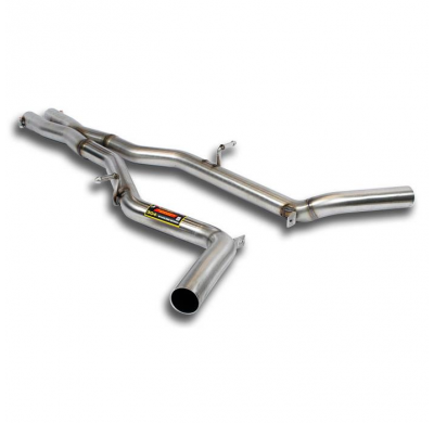 Tubo Central X-Pipe - Mercedes W212 E 300 V6 (Sedan + Wagon) (231 Cv) 2009 -> 2013 Supersprint