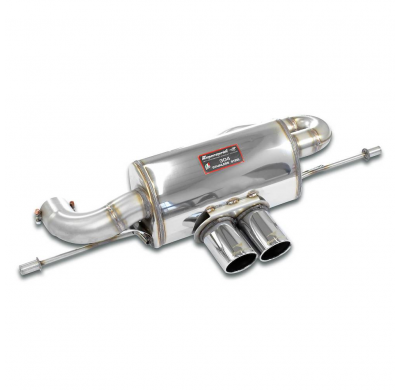 Silencioso trasero Racing OO90 Sistema 100% de acero inoxidable, sobredimensionado Ø76 mm - Solo kit completo LOTUS EVORA GT 430