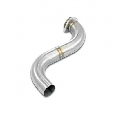Tubo delantero (Reemplaza principal kat) Sistema completo 100% de acero inoxidable, tamaño extragrande Ø76 mm - Solo kit complet