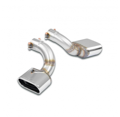 Side-Pipes right - left 145x75 Sistema de escape trasero "Cat.-back" 100% de acero inoxidable, salidas derecha e izquierda - Sol