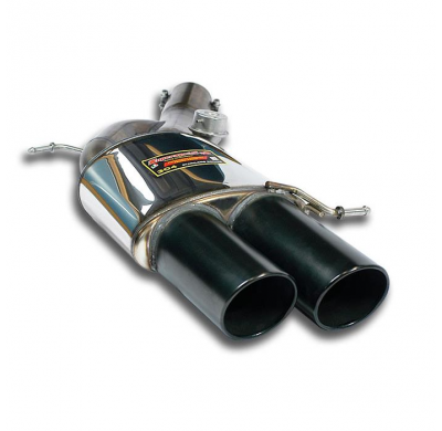 Escape Trasero Oo 100 "Negro" Con Válvula  - Bmw F12 M6 Coupè / F13 M6 Cabrio V8 (560 Cv) 2012 -> 2018 ("Cat-Back") Superspr