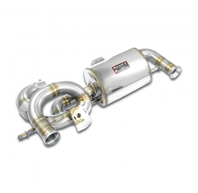 Rear exhaust "Race" right - left con válvula Sistema "Cat.-back" 100% de acero inoxidable LOTUS EMIRA 2.0i Turbo (366 CV) 2023 -