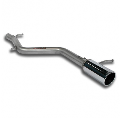 Tubo Trasero Derecho Oo100 (Anula Silencioso) - Audi A8 Quattro 3.0 Tdi V6 2003 -> 2009 Supersprint