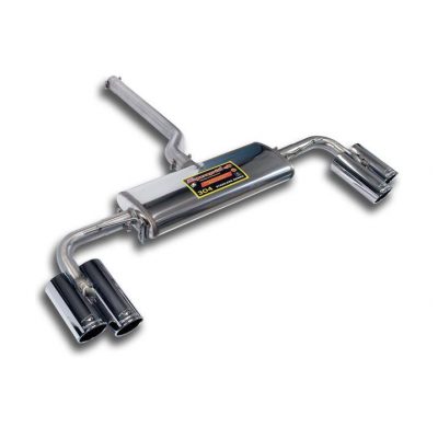 Escape Trasero Derecho-Izquierdo Oo90  - Bmw F25 X3 18d (143 Cv) 2013 -> Supersprint