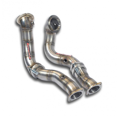 Turbo Downpipe Kit Derecho-Izquierdo Con Juntas De Expansión (Reemplaza Pre-Catalizador)  - Bmw E60 / E61 (Sedan + Touring) 535i