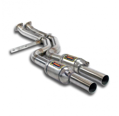 Escape Delantero Con Catalizador Metalico Derecho-Izquierdo  - Bmw E60 (Sedan) 535i Bi-Turbo (Modelo Usa - N54) '06 -> '09 S