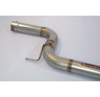 Kit Tubos Centrales Derecho-Izquierdo "H-Pipe" - Maserati Ghibli S Q4 3.0i V6 (410 Cv) 2013 -> 2017 (With Valve) Supersprint