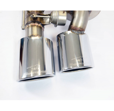 Escape Trasero Derecho Con Válvula - Maserati Ghibli S Q4 3.0i V6 (410 Cv) 2013 -> 2017 (With Valve) Supersprint