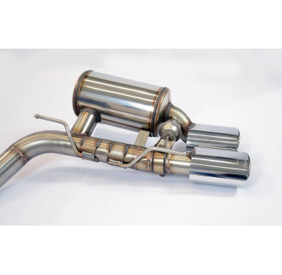 Escape Trasero Derecho Con Válvula - Maserati Ghibli S Q4 3.0i V6 (410 Cv) 2013 -> 2017 (With Valve) Supersprint