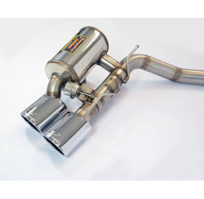 Escape Trasero Izquierdo Con Valvula - Maserati Ghibli S Q4 3.0i V6 (430 Cv) 2018 -> (With Valve) Supersprint