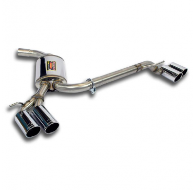 Escape Trasero Derecho-Izquierdo Oo80 - Bmw E91 Lci Touring 320d (N47 - 177  - 184 Cv) 2007 -> 2012 Supersprint