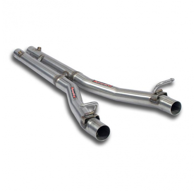 Kit Tubos Centrales Derecho-Izquierdo "H-Pipe" Reemplaza Escape Central Oem  - Ferrari 550 V12 Maranello (485 Cv) '96 -> '02