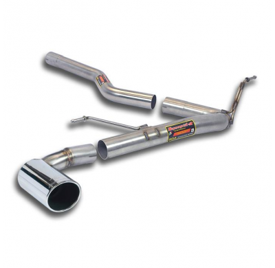 Tubo De Conexión + Tubo Trasero O90 (Anula Silencioso) - Bmw F20 / F21 Lci 116d Efficient Dynamics (B37 Engine - 116 Cv) 2014 ->