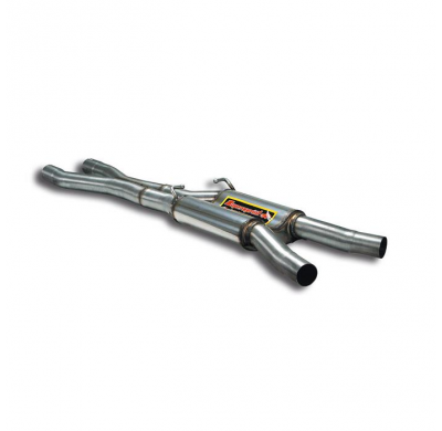 Escape Central + "X-Pipe" - Audi A4 Rs4 Quattro (Sedan + Avant) 4.2i V8 (420 Cv) '06 -> '08 (With Valve) Supersprint