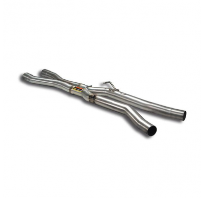 Tubo Central + "X-Pipe" - Audi A4 Rs4 Quattro (Sedan + Avant) 4.2i V8 (420 Cv) '06 -> '08 Supercharger Conversion (With Valve) S