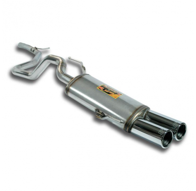 Escape Trasero  Oo76 + Tubo Conexión Acero 409 - Alfa Romeo Mito 1.4i Gasolina (70/78 Cv) 2011 -> Supersprint