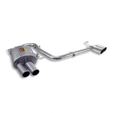 Escape Trasero Derecho-Izquierdo Oo100 "Power Loop" - Bmw F10 / F11 528i Xdrive (2.0 Turbo 4 Cyl. 245 Cv) 2012 -> Supersprin