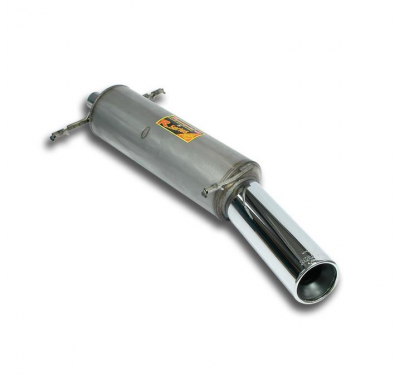 Escape Trasero  O100 Steel 409 - Vw Golf I Cabrio Gti 1.6 / 1.8  '84 -> Supersprint