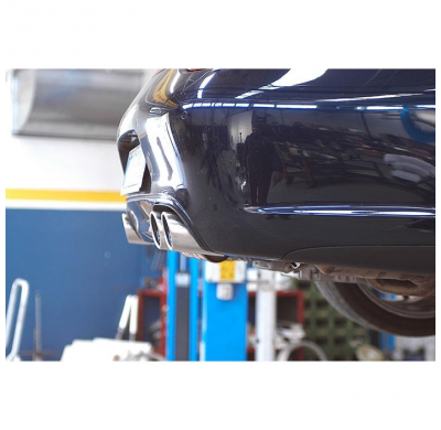 Kit Tubo Conexión Derecho + Colas De Escape Oo90 - Porsche 997 Targa 4 3.6i (365 Hp) '09 -> '12 Supersprint