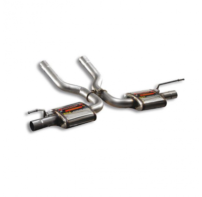 Escape Trasero Derecho-Izquierdo  "Sport" - Audi Q7 6.0 Tdi W12 (500 Cv) 2008 -> 2012 Supersprint