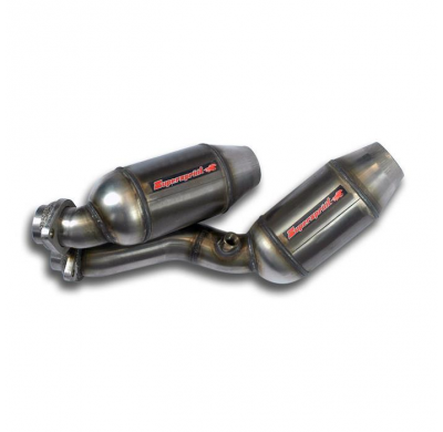 Catalizador Metalico Hjs, 100cpsi Para Colectores Oem (Soldar En La Conexión) - Bmw E46 M3 3.2i Coupé/Cabrio '01 -> (Modelo Usa