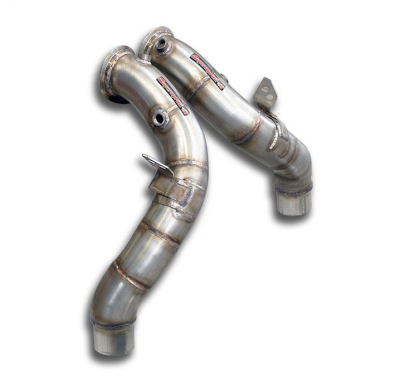 Turbo Downpipe Kit Derecho-Izquierdo - Bmw E70 X5 M V8 Bi-Turbo (555 Cv) 2010 -> 2013 Supersprint