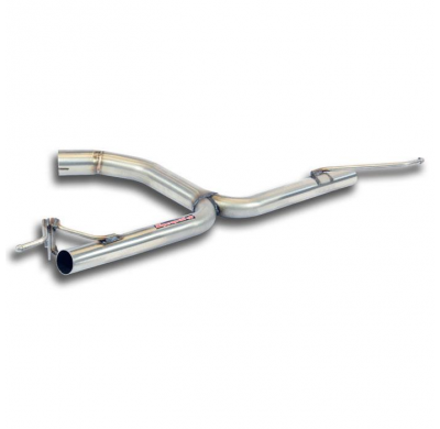 Tubo Trasero "Y-Pipe" Derecho-Izquierdo (Anula Silencioso)  - Vw Golf Vi 2.0 Tdi (110 Cv) 2009 -> 2012 Supersprint