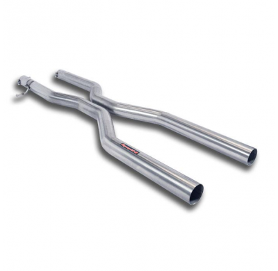 Kit Tubos Centrales Derecho-Izquierdo - Mercedes X166 Gls 450 3.0i Bi-Turbo V6 (367 Hp) 2016 -> Supersprint