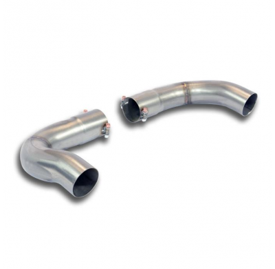 Kit Tubos De Salida Derecho-Izquierdo - Mercedes W166 Gle 500 / 550 (Suv) 4.7i Bi-Turbo V8 2015 -> Supersprint