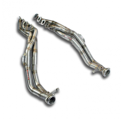 Colectores Derecho-Izquierdo(Left Hand Drive)  - Mercedes W463 (2-Puertas) G 500 V8 (M113 3v Motor) 1998 -> 2008 Supersprint