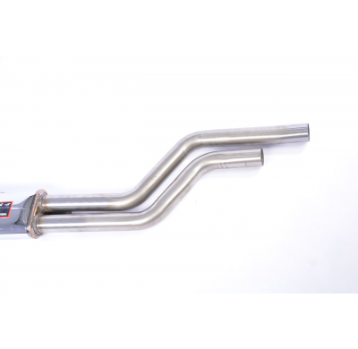 Silencioso central Sistema silencioso doble central + trasero para downpipe OEM Solo sistema completo  ALPINA B7 S (E24) 3.5 Tur