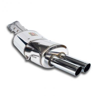 Escape trasero OO70 100% Acero Inox - BMW E36 M3 3.0i (Switzerland version - Sedan / Coupé / Cabrio) '93 -> '96 Supersprint