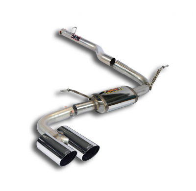 Escape Trasero Oo80 "Race Tips"  - Bmw F26 X4 20d Xdrive (190 Cv) 2014 -> Supersprint